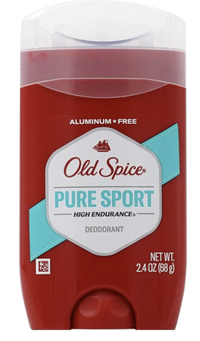 Old Spice Pure Sport Deodorant Stick (2.4 oz) - pack of 3