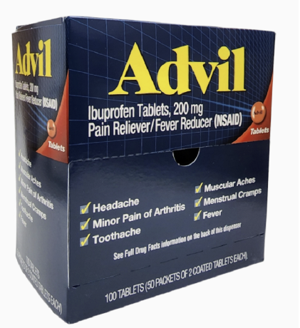 ADVIL Pouch Regular 50 x 2 s'