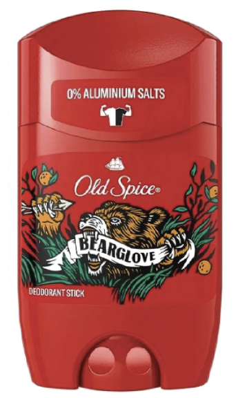 Old Spice Bearglove Deodorant Stick 50ml (1.69fl oz) - Pack of 3