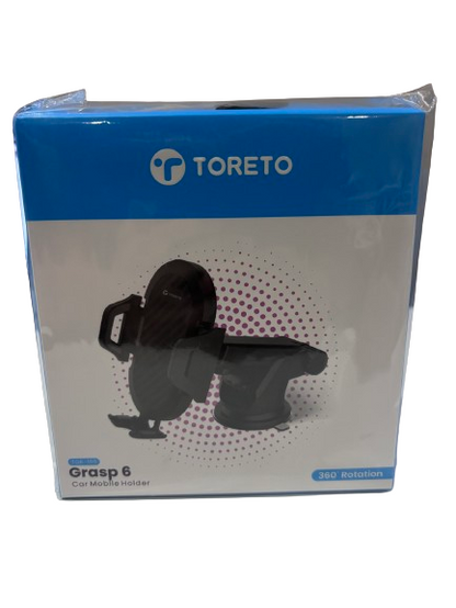 Toreto Grasp 6 - Car Phone Holder (For all phones)