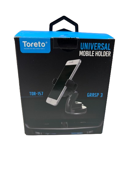 Toreto Grasp 3- Car Phone Holder (For all phones)